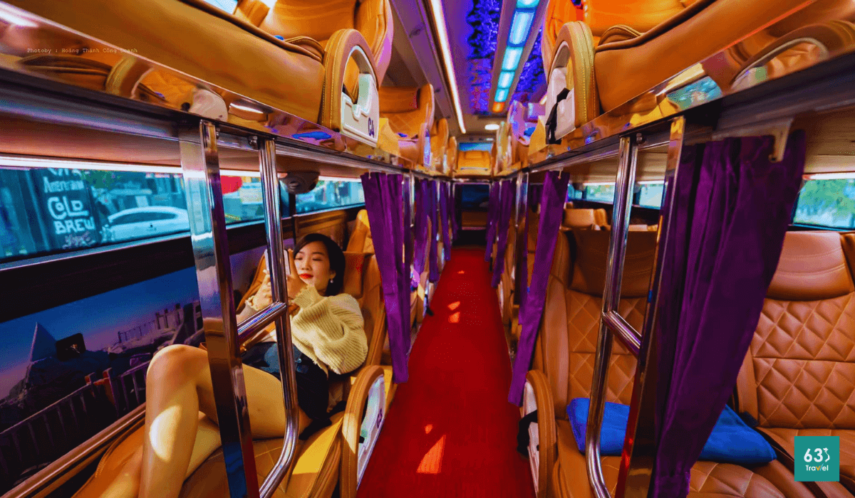 Đi xe khách giường nằm để di chuyển từ Hà Nội lên Sapa với nhiều nhà xe