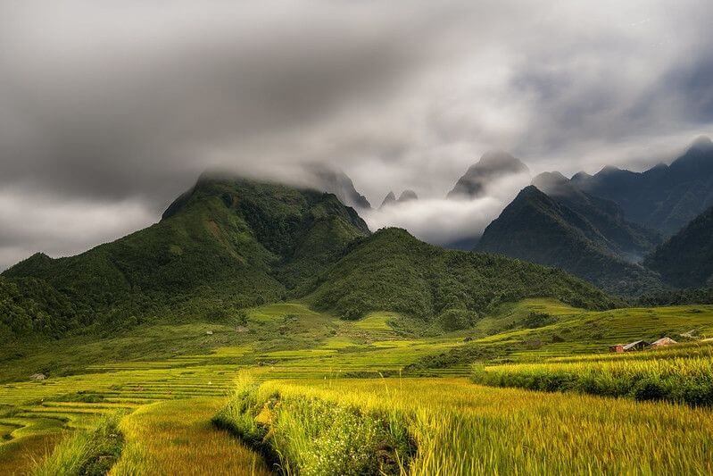 Chu Va Peak - 遠くからの眺め