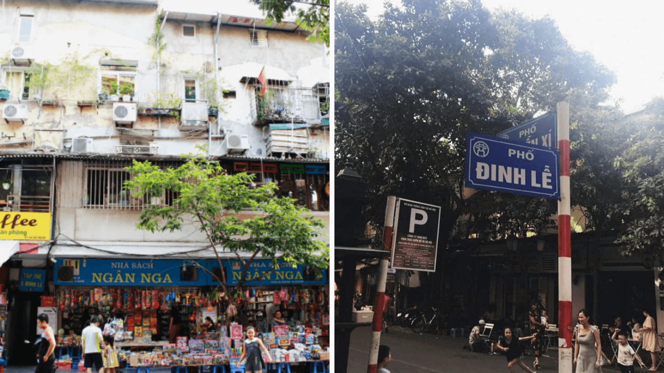 Đắm Mình Trong Thế Giới Sách Cổ Tại Phố Đinh Lễ Hà Nội