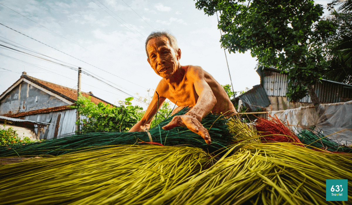 Làng nghề dệt chiếu Hới Thái Bình - làng nghề truyền thống lâu đời