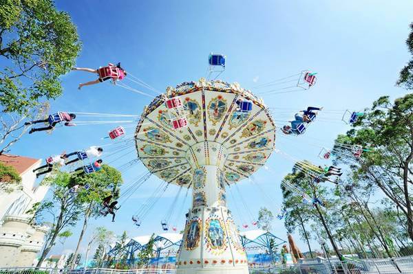 Khu trò chơi cảm giác mạnh đem tới cảm giác phấn khích tột độ cho những nhà thám hiểm dũng cảm