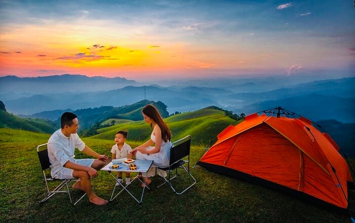 この場所は観光客が一晩キャンプするのに非常に適しています