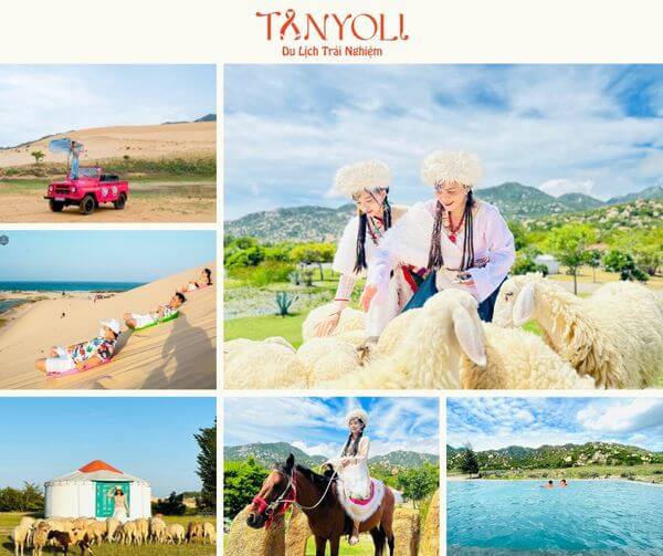 Ninh Thuan Mongolian Village (Tanyoli Ninh Thuan) will help you admire this movie-like beauty