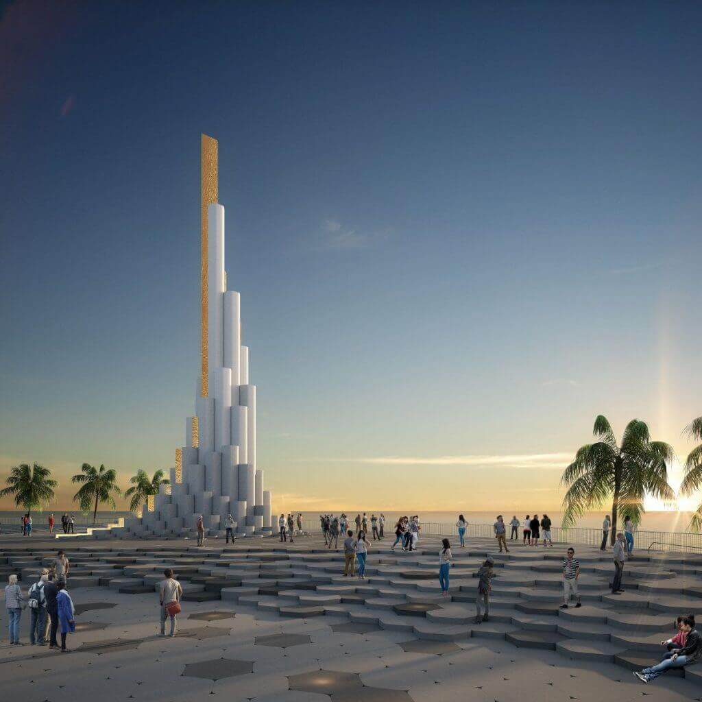 ニンフォンフーイエンタワー広場が2023年アジア都市景観賞を受賞