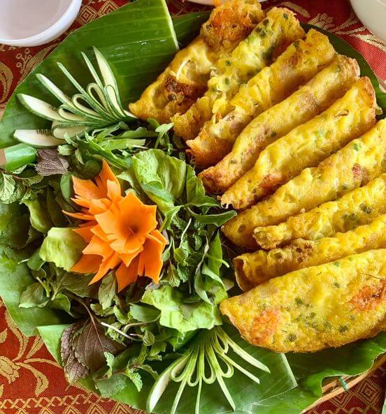 Thưởng thức đặc sản Làng rau Trà Quế