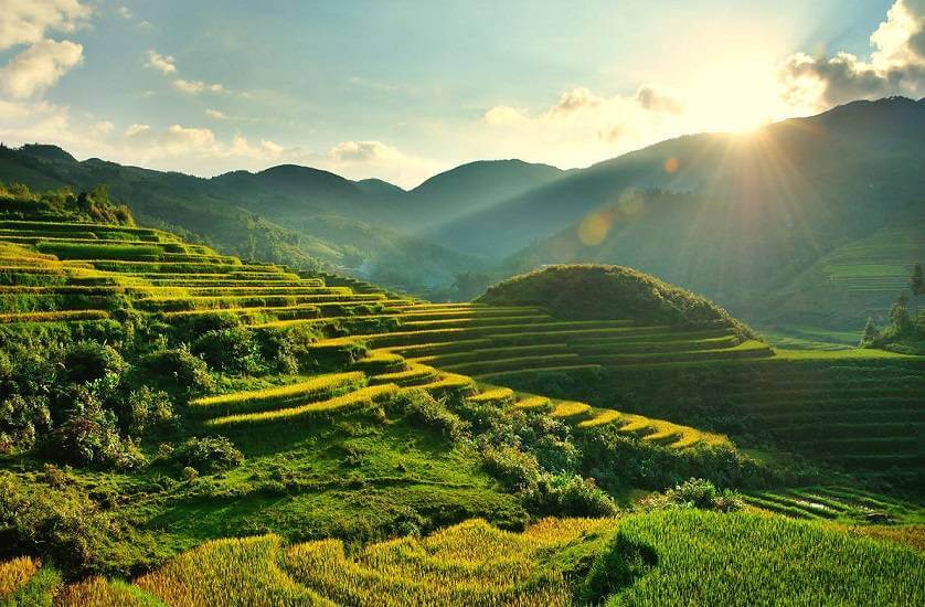 Bản Tà Phìn - Góc nhìn từ xa