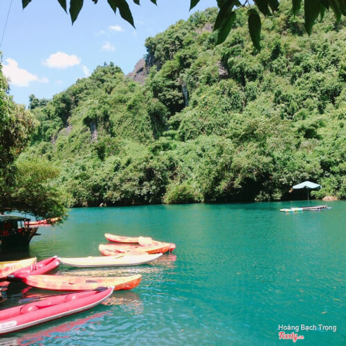 Khu du lịch suối nước Mooc - Bố Trạch- viên ngọc xanh của Quảng Bình