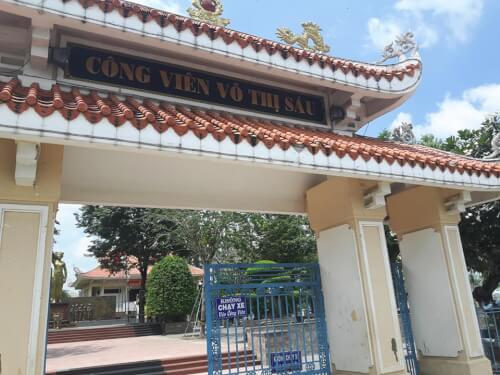 Vo Thi Sau Park - Long Phuoc トンネル