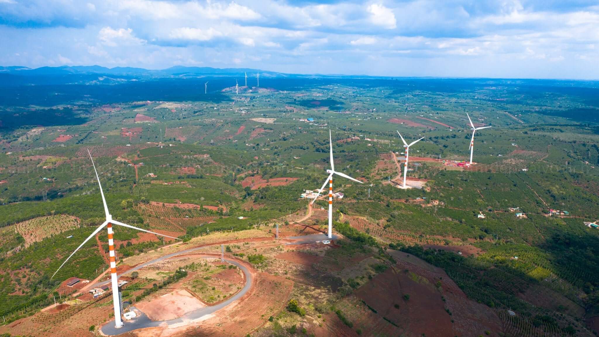 Cánh đồng quạt gió Ea H'leo