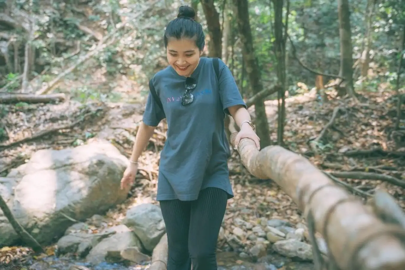 국립공원 지역으로 이동하는 것은 꽤 흥미로운 경험입니다.