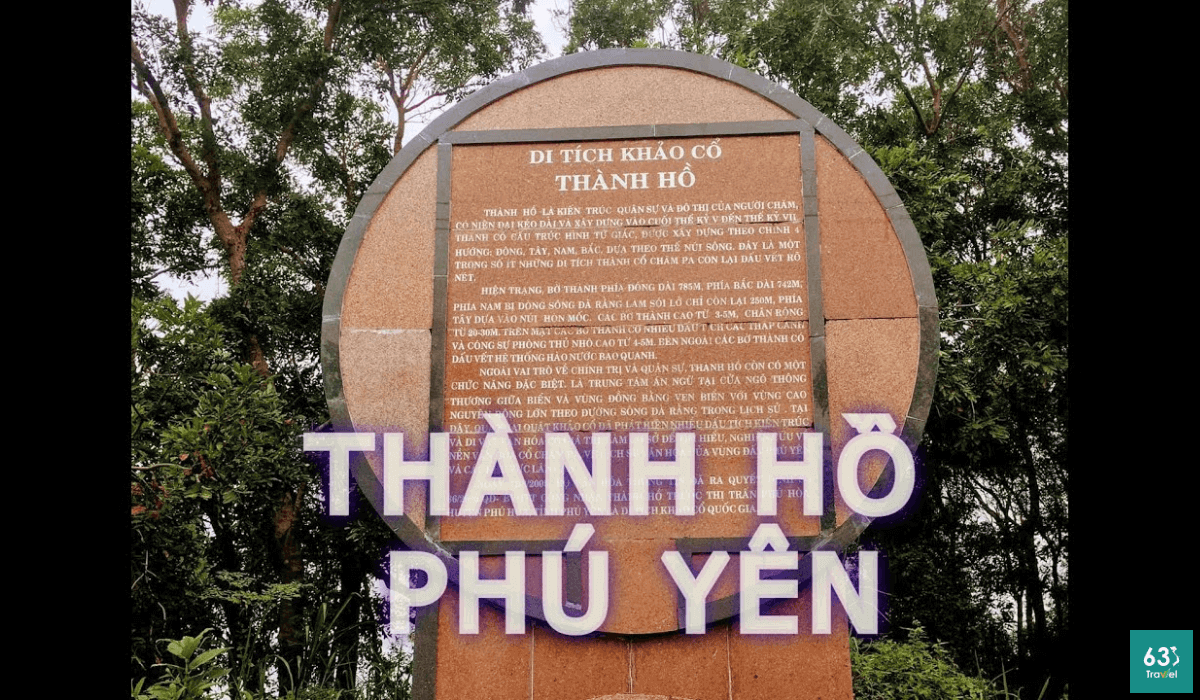 Thành Hồ Phú Yên - Chứng tích của một nền văn hóa Chăm Pa cổ