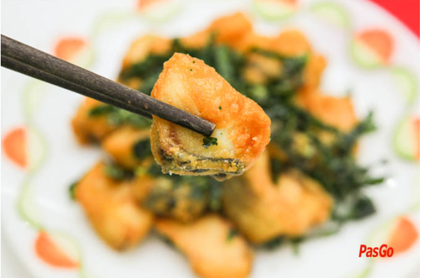 Cá tầm rang muối