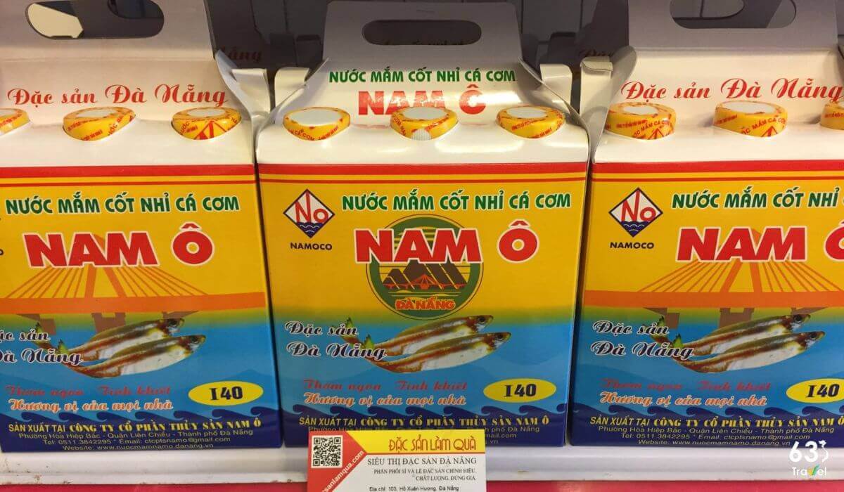 Nước mắm Nam Ô - Đặc sản cho bạn làm quà khi du lịch tại Đà Nẵng