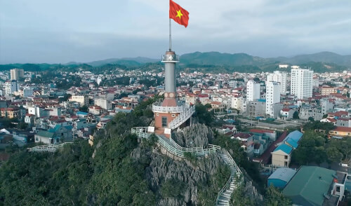 Cột Cờ Phai Vệ nhìn từ trên cao