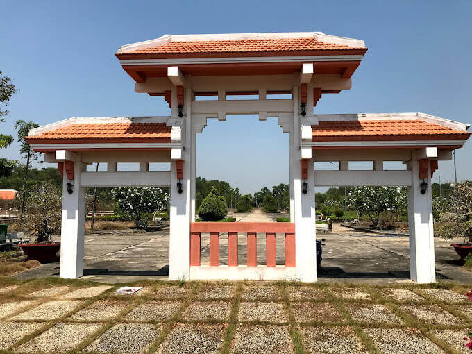 ロンアン省の革命史跡地域