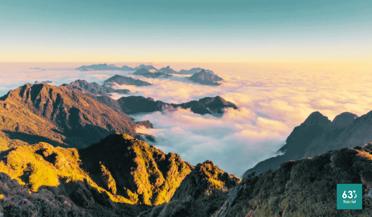 Chinh phục dãy Hoàng Liên Sơn hùng vĩ,đầy ấn tượng