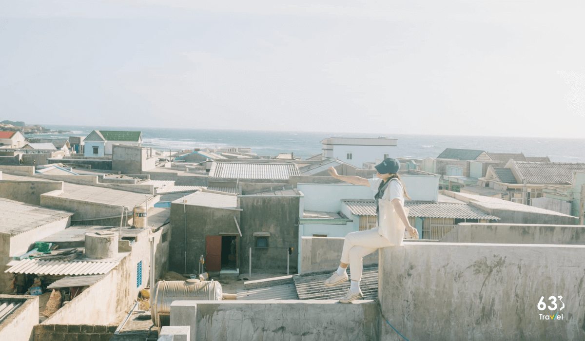 Bất ngờ với bộ ảnh làng chài Phú Quý nên thơ,trong trẻo như phim