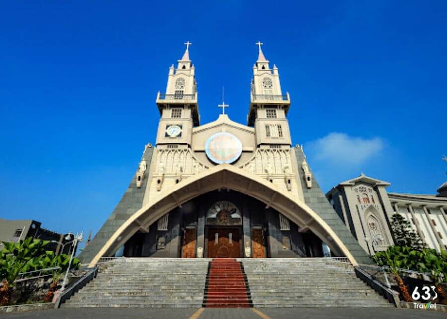 Ngắm nhìn vẻ đẹp kiến trúc nhà thờ chính tòa Thái Bình