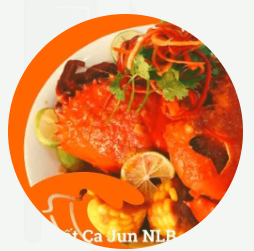 カニのタイカレーソース添え。