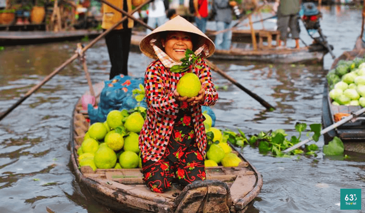 Chợ nổi Trà Ôn,nét văn hóa giao thương đặc sắc miền Cửu Long