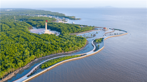 까마우곶 - 위에서 본
