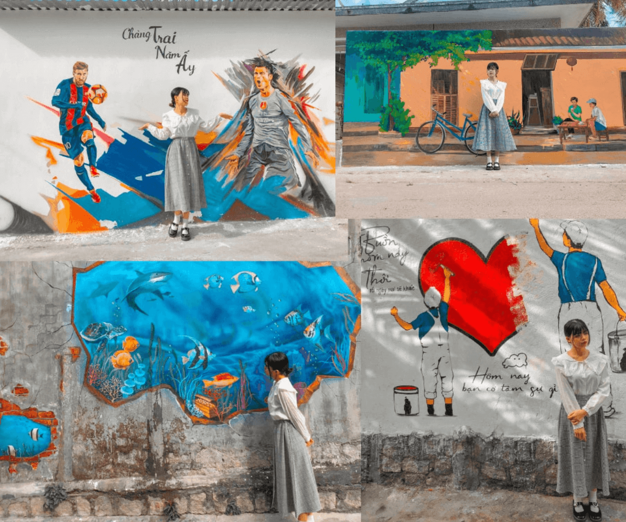 혼티엔 벽화마을