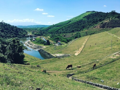 다 테이블 호수 - 멀리서 보기