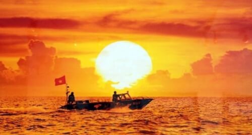 クアロビーチの日の出