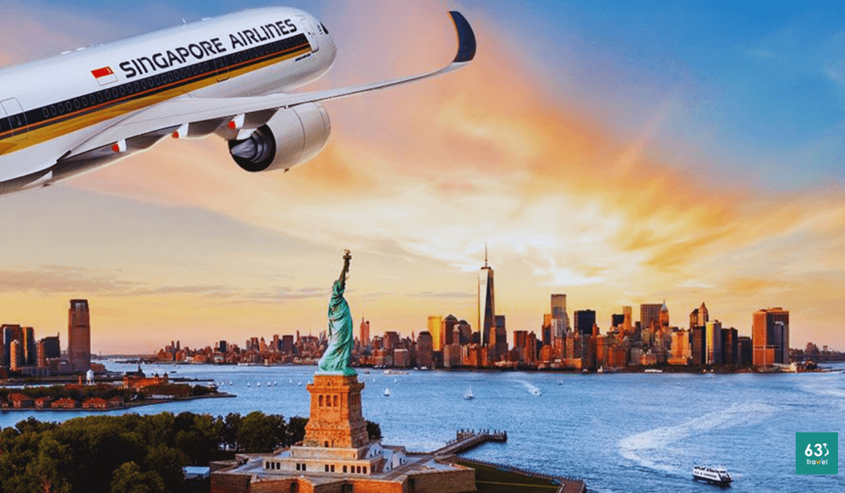 Chuyến bay New York đến Singapore giá 21.000 USD