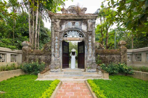 안히엔 가든하우스 입구