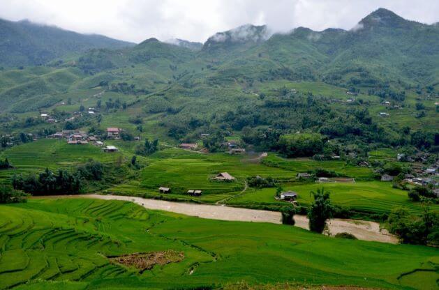 Thư thái tâm hồn cùng "view" xanh ngút ngàn tại Tả Van