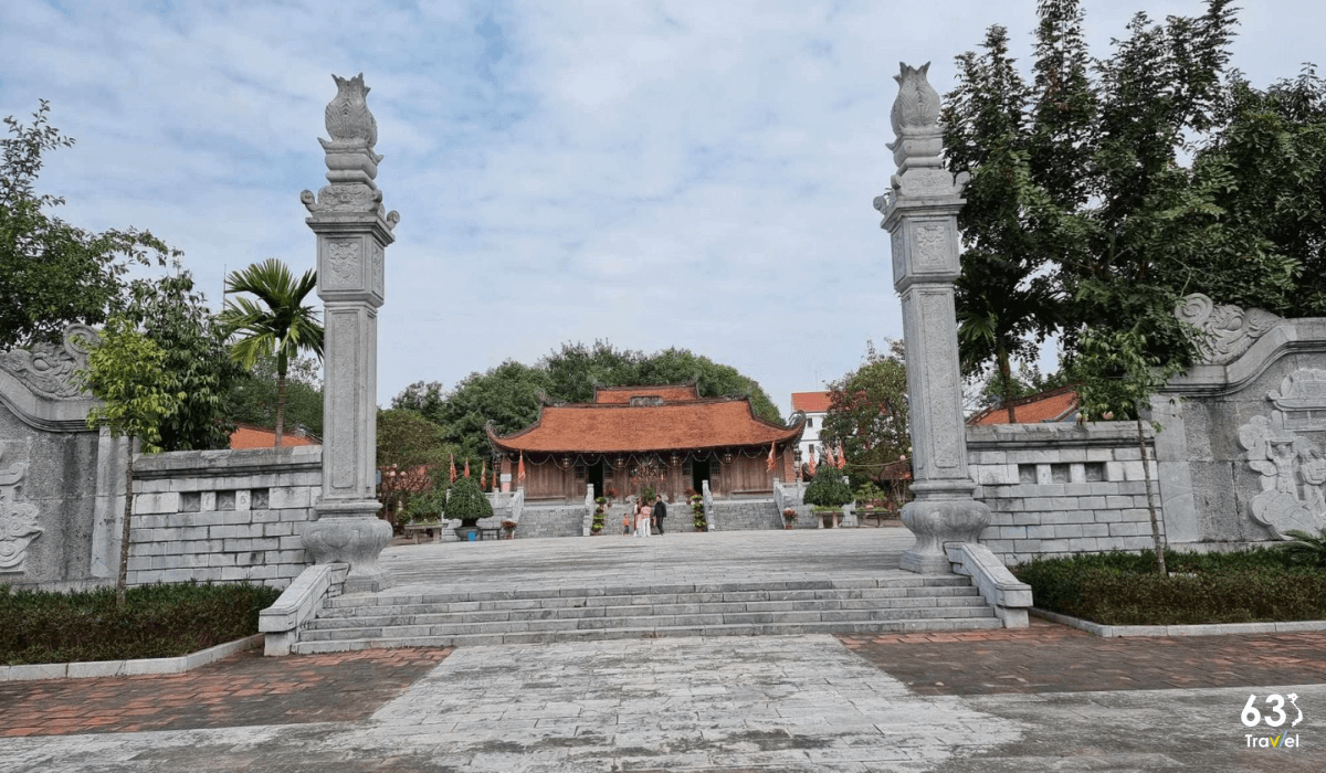 Đền thờ Khúc Thừa Dụ - địa chỉ tham quan,giáo dục truyền thống yêu nước