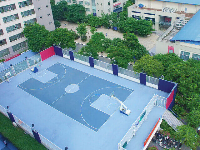 Trường đại học Thăng Long - Ngôi trường thơ mộng,hiện đại như bước ra từ phim Hàn