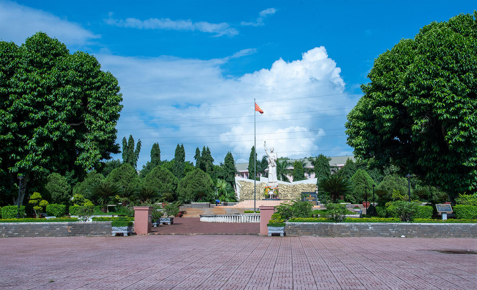 1968 年のマウ タン記念碑の歴史的遺物