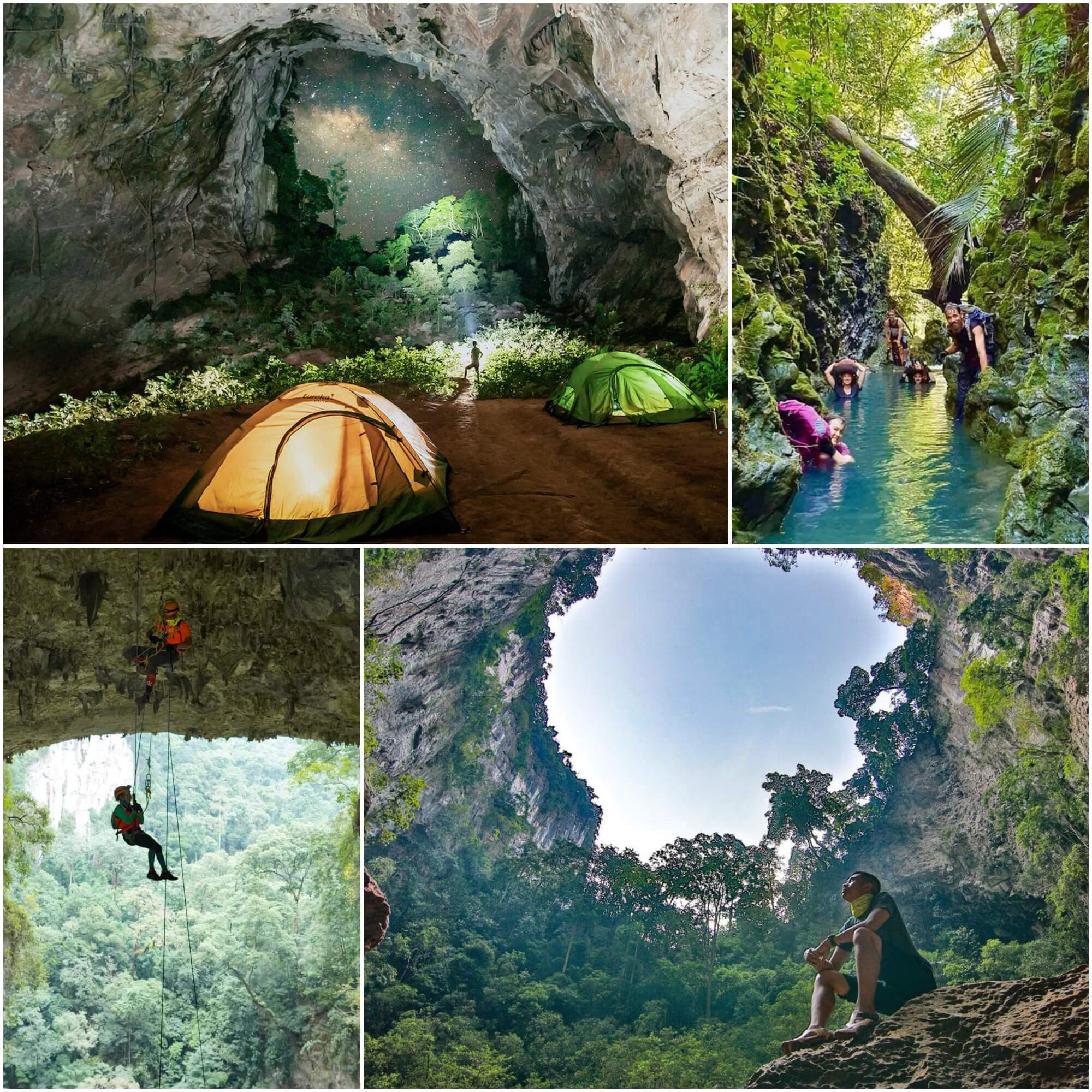 Khám phá hố sụt Kong - Quảng Bình