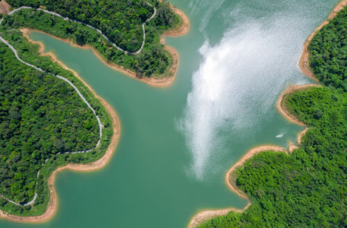 Vườn quốc gia Bến En- Góc nhìn trên cao