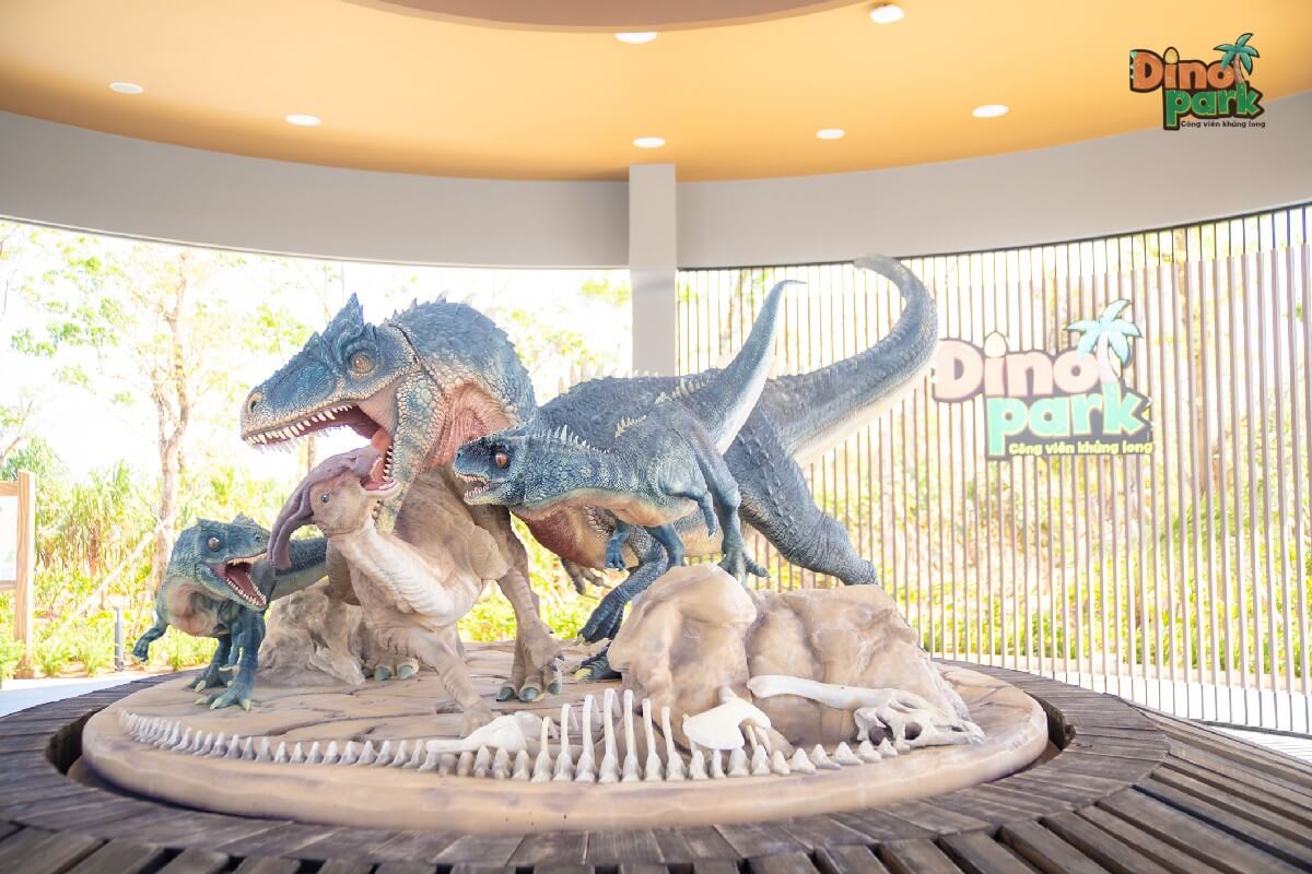 ディノパークのチケット ファンティエット恐竜公園