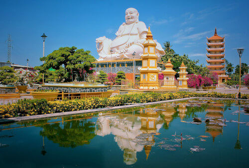 Chùa cổ lớn nhất ở Tiền Giang - Chùa Vĩnh Tràng