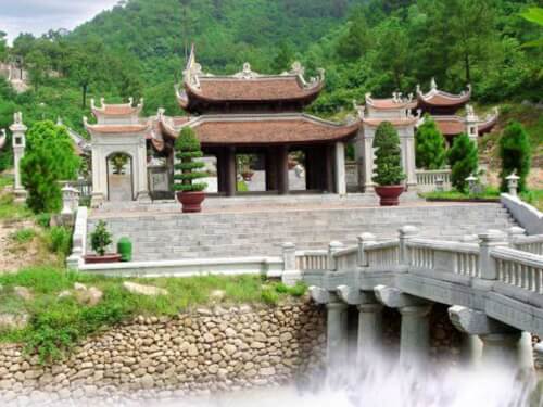 Tổng hợp kiến trúc khu di tích Côn Sơn - Kiếp Bạc