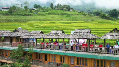 Hmong Wooden Home