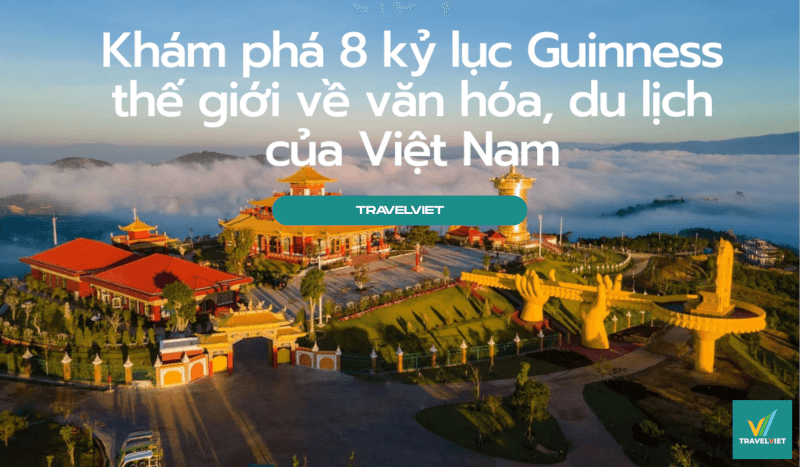 ベトナムの文化と観光に関する 8 つのギネス世界記録を発見