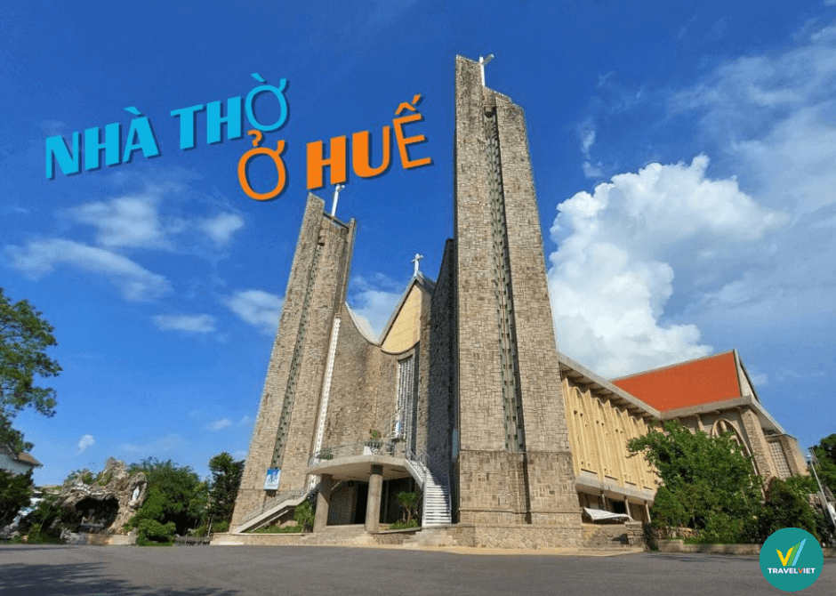 チェックインに群がる観光客の「心を掴む」フエのトップ美しい教会