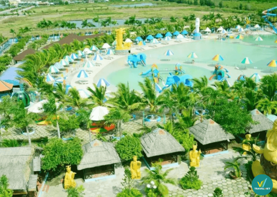 美しい景色を望むバクリューの理想的な緑豊かなリゾート トップ 4