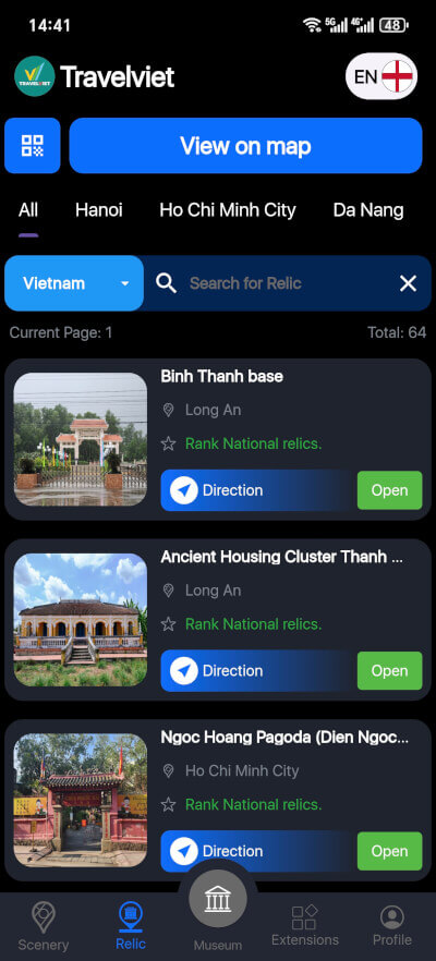 Explaining the content of famous historical relics in Vietnam on the Travelviet application