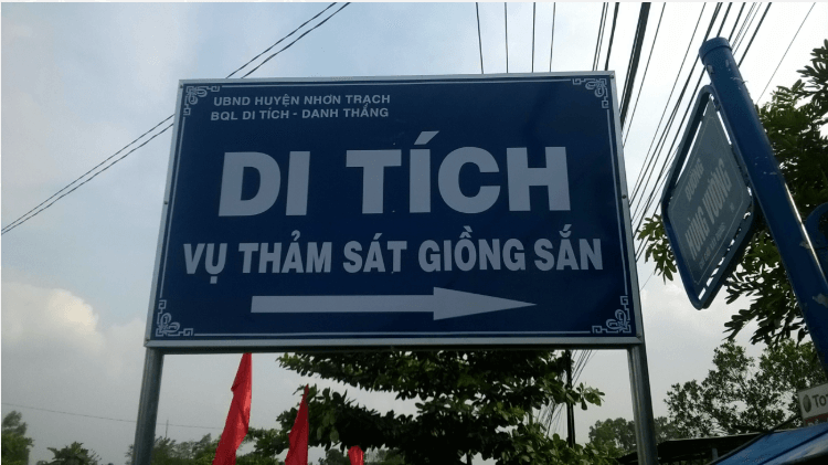 Di tích lịch sử Địa điểm vụ thảm sát Giồng Sắn