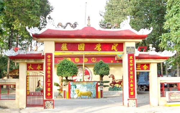 Mộ, Đền thờ Đoàn Văn Cự & 16 Nghĩa binh Thiên Địa Hội