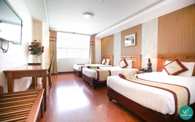 GiaLaiのトップ9グリーンホテルは快適で安価で、中心部の近く