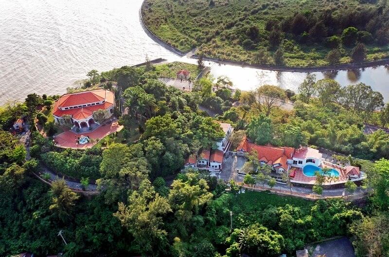 Biệt thự Bảo Đại – Đồ Sơn Hải Phòng khi nhìn từ trên cao