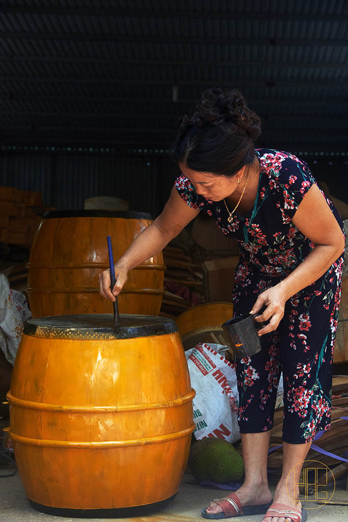 Làng nghề Trống Đọi Tam