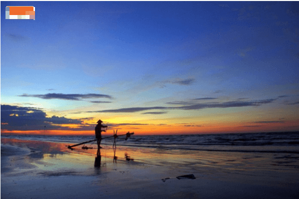 quat lam beachの写真は神秘的な美しさをもたらします